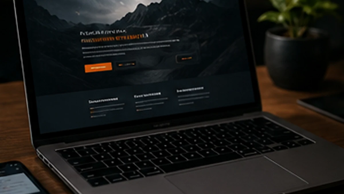 Mockup site web Horizon 360